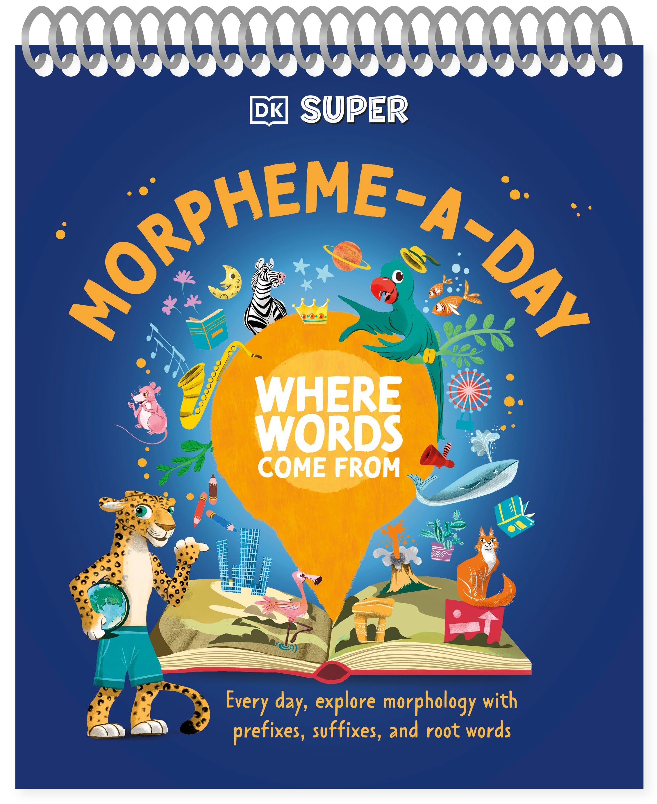 DK Super Where Words Come From Morpheme-a-Day – Phonic Books US