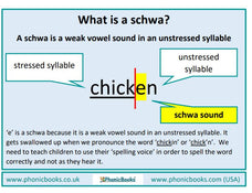 What is a schwa sound?