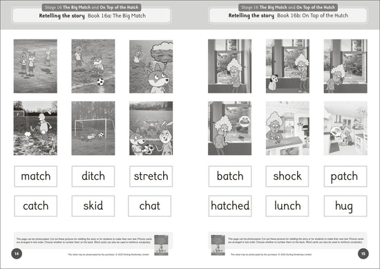 Dandelion Launchers Extras Stages 16-20 Reading and Writing Activities