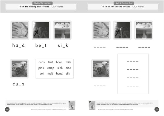 Dandelion Readers Reading and Writing Activities Set 1 Units 1-10