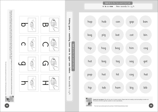 Dandelion Readers Reading and Writing Activities Set 2 Units 1-10 and Set 3 Units 1-10