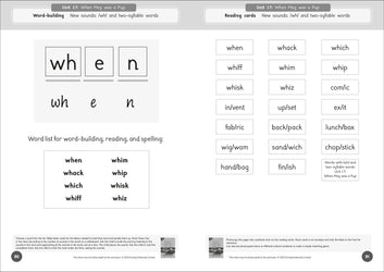 Dandelion Readers Reading and Writing Activities Set 1 Units 11-20