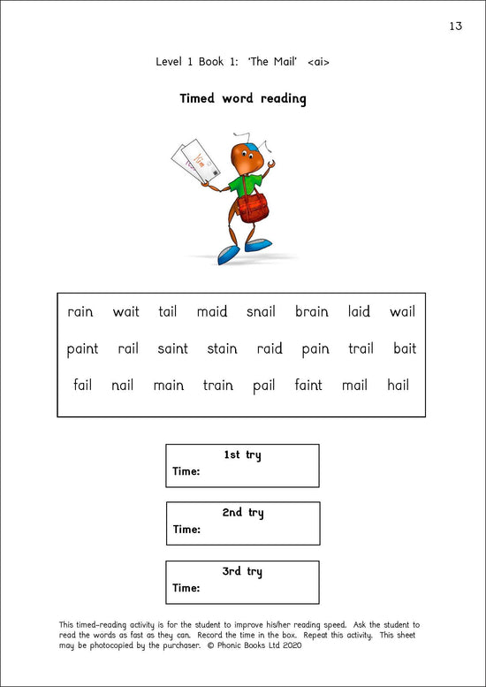 Dandelion Readers Vowel Spellings Level 1 Activities