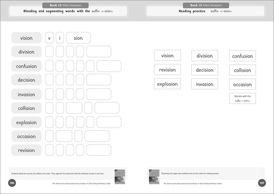 Dandelion Readers Reading and Spelling Activities Further Spellings and Suffixes Level 4