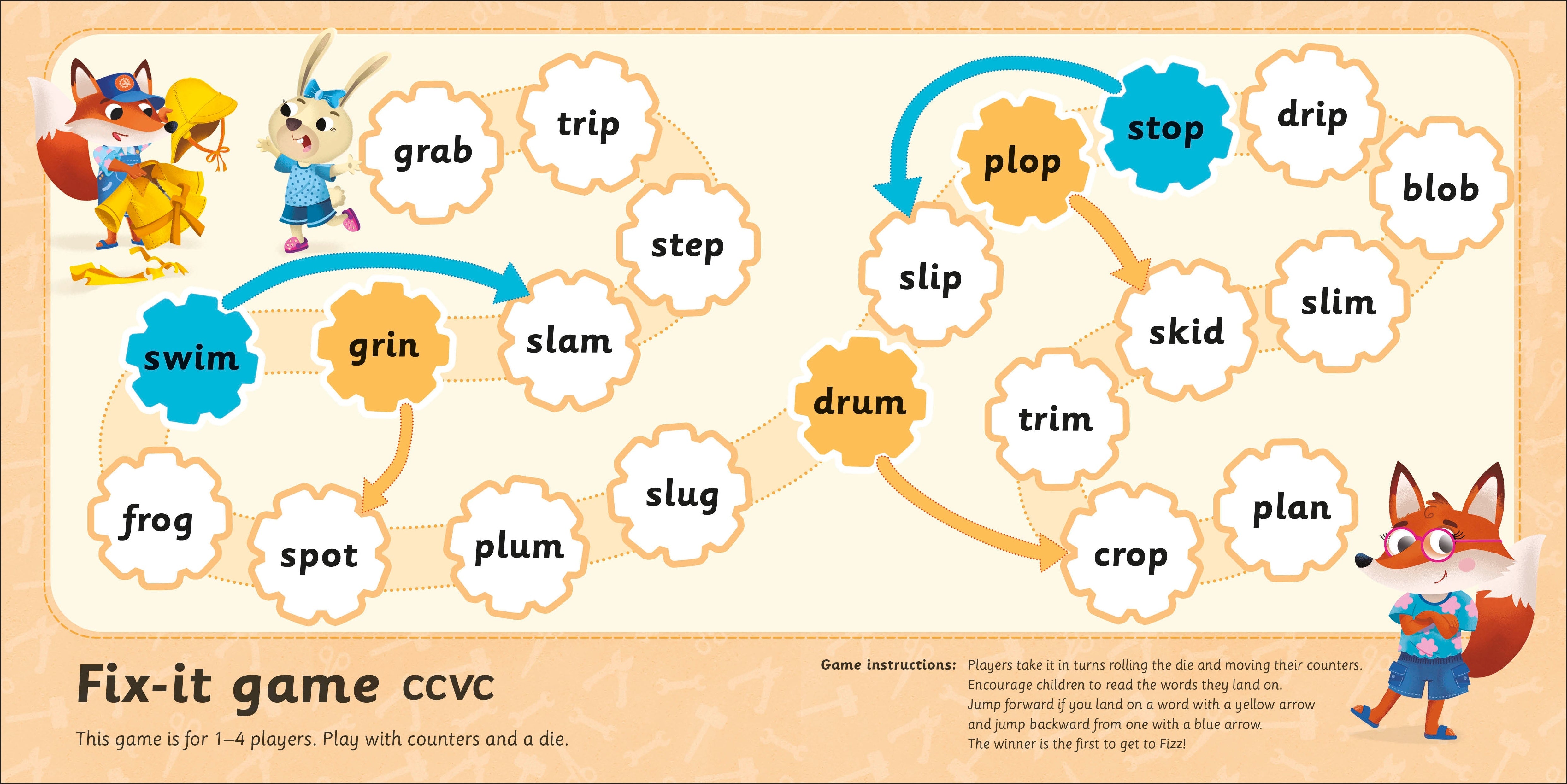 DK Super Phonics My First Decodable Stories Fix-It Foxes – Phonic