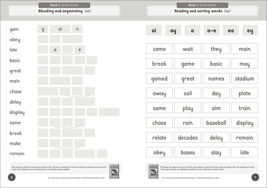 Phonic Books The Fact Files 3 Activities