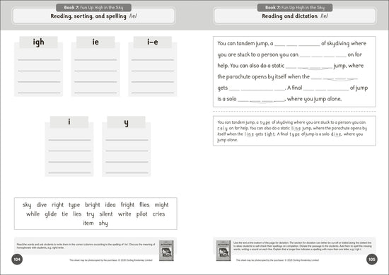 Phonic Books The Fact Files 3 Activities