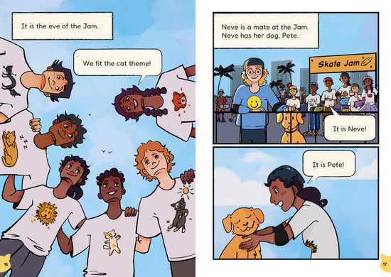 Phonic Books Sun Cats 2 Graphic Novel