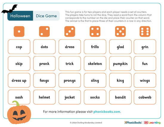 Halloween Dice Game - image