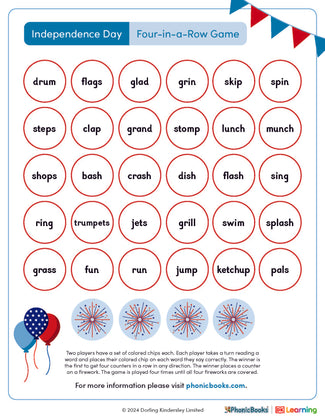 Independence Day Four-in-a-row game - image