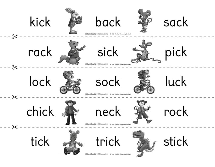 Paper chains: 'ck' – Phonic Books US