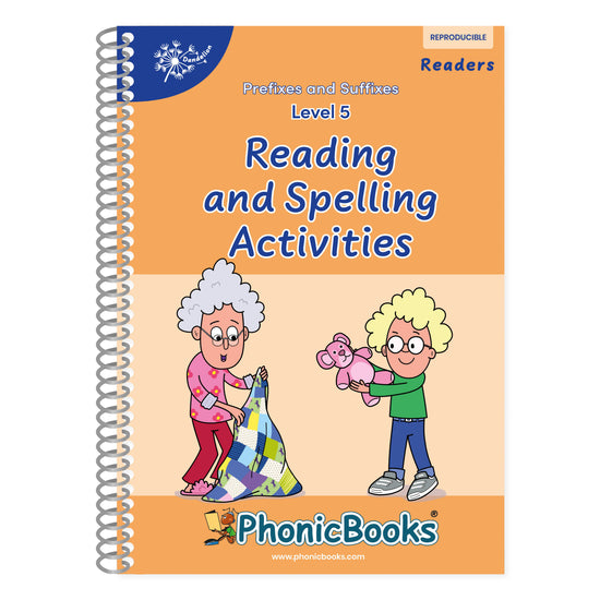 Phonic Books Dandelion Readers Level 5 Prefixes and Suffixes Activities