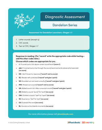 Diagnostic Assessment for Stages 1-7 - image