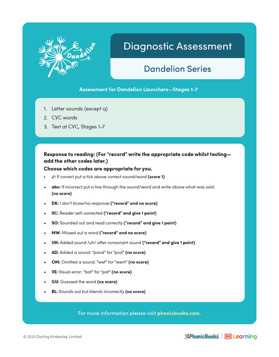 Diagnostic Assessment for Stages 1-7 - image