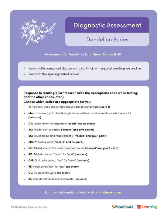 Diagnostic Assessment for Stages 11-15 - image