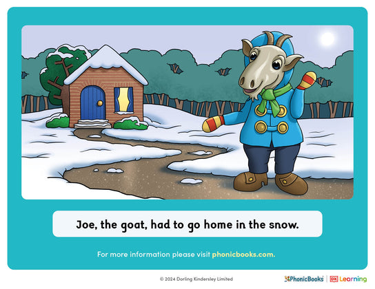 Goat sentence with /oe/ words (Color) - image