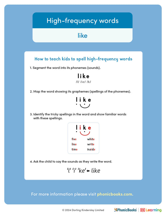 High-frequency words: 'like' - image