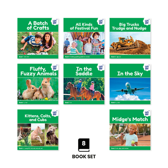 Phonic Books Lift Off Readers Ending Spelling Patterns
