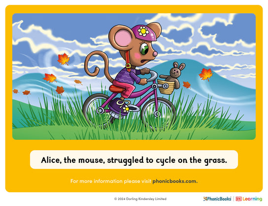 Mouse sentence with /s/ (Color) - image