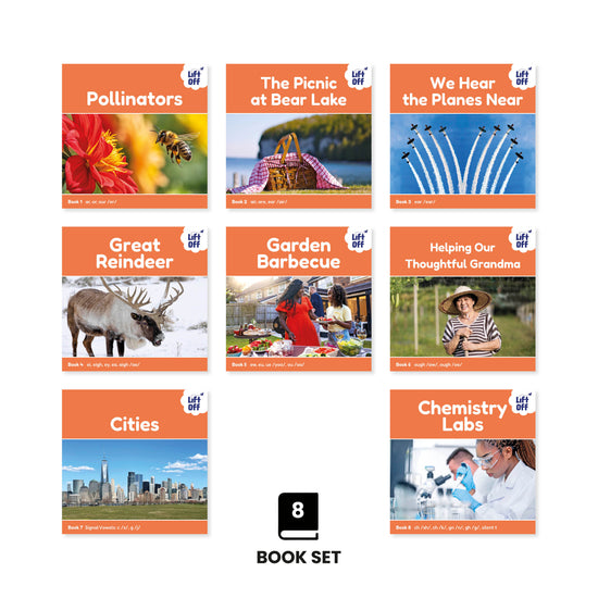 Phonic Books Lift Off Readers Low Frequency Spellings