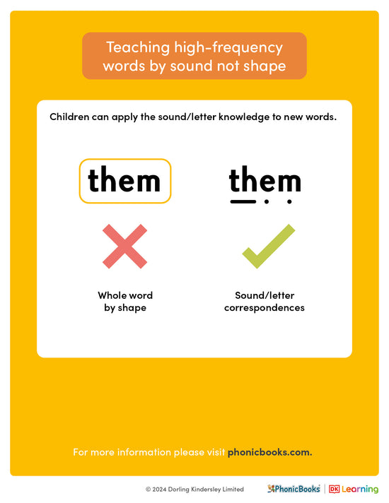 Phonics explained: Teaching high-frequency words by sound not shape - image