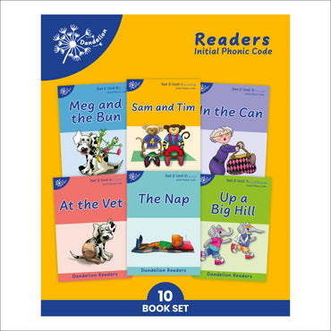 Dandelion Readers Set 2 Units 1-10