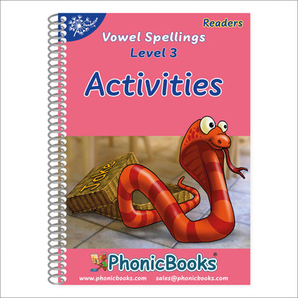 Dandelion Readers Vowel Spellings Level 3 Activities