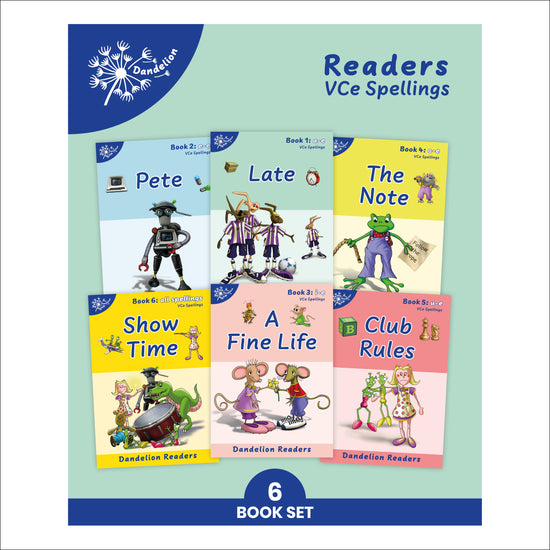 Dandelion Readers VCe Spellings