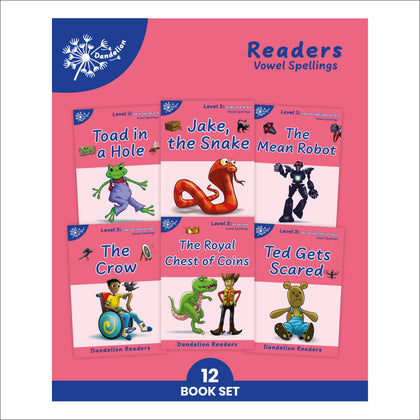 Dandelion Readers Vowel Spellings Level 3