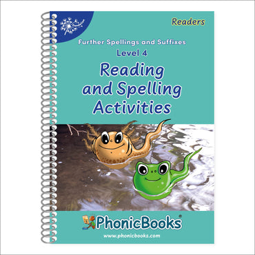 Dandelion Readers Reading and Spelling Activities Further Spellings and Suffixes Level 4