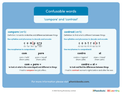 US confusable words compare contrast v2